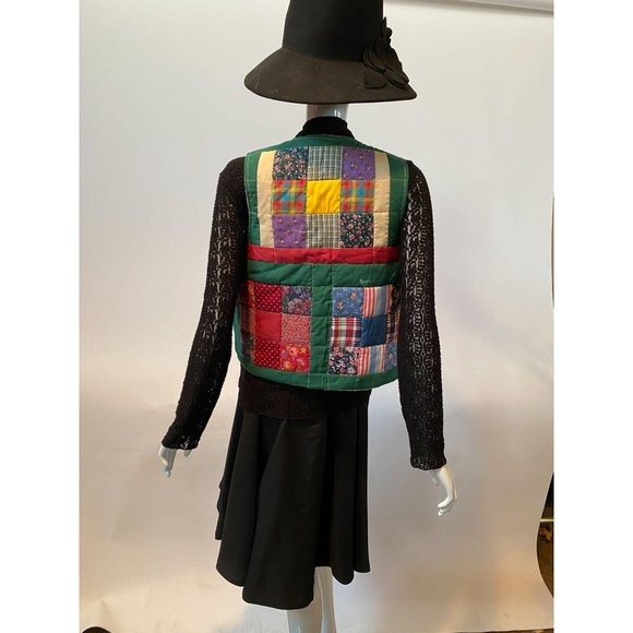 Handmade Patchwork Vest - Picture 2 of 8